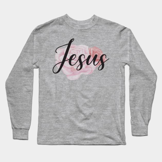 JESUS Long Sleeve T-Shirt by Jackies FEC Store